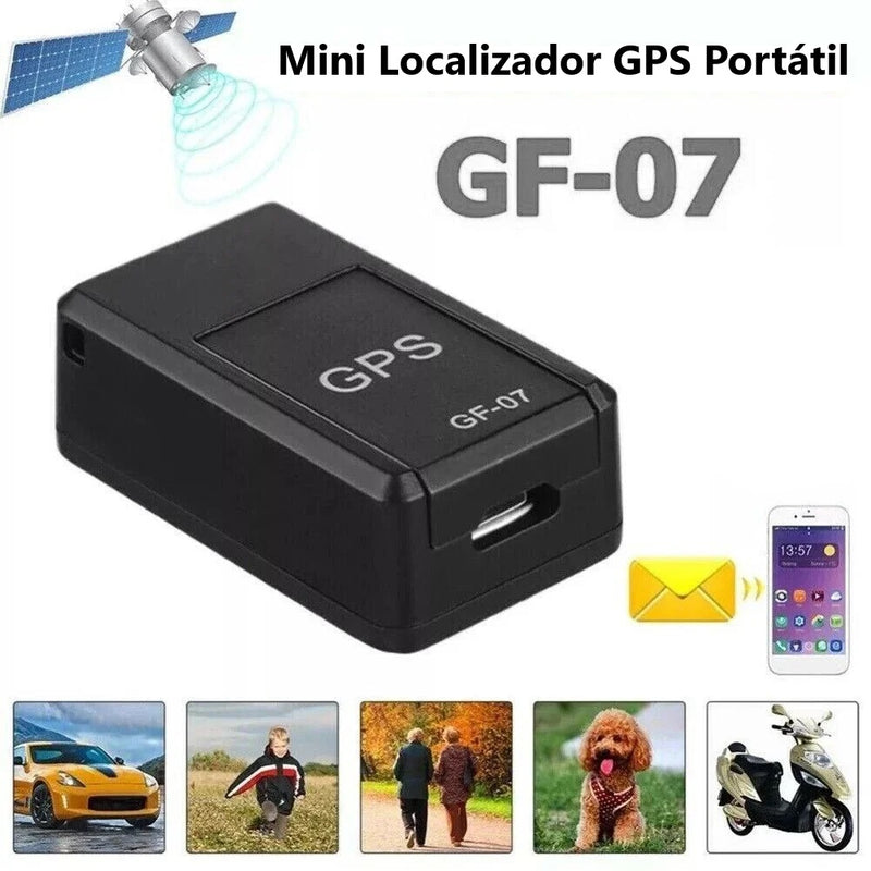 Mini Localizador GPS Portátil Rastreador em Tempo Real